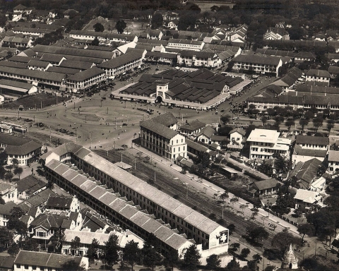 Chợ Bến Thành vào năm 1920