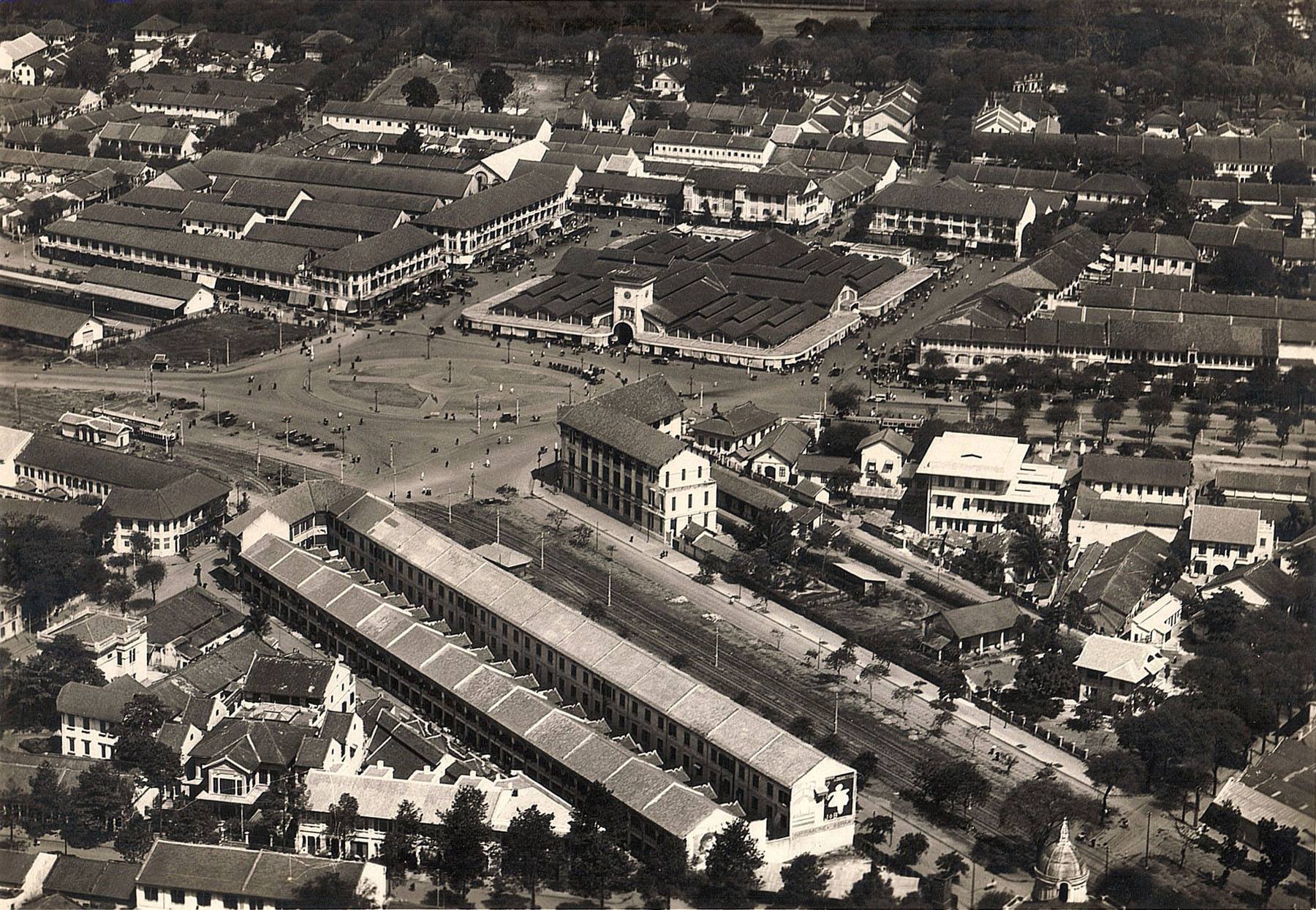 Chợ Bến Thành vào năm 1920