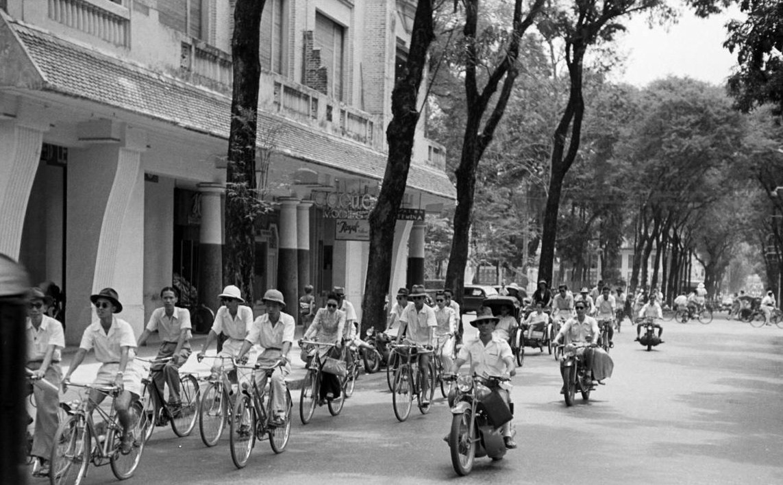 Xe đạp Sài Gòn xưa